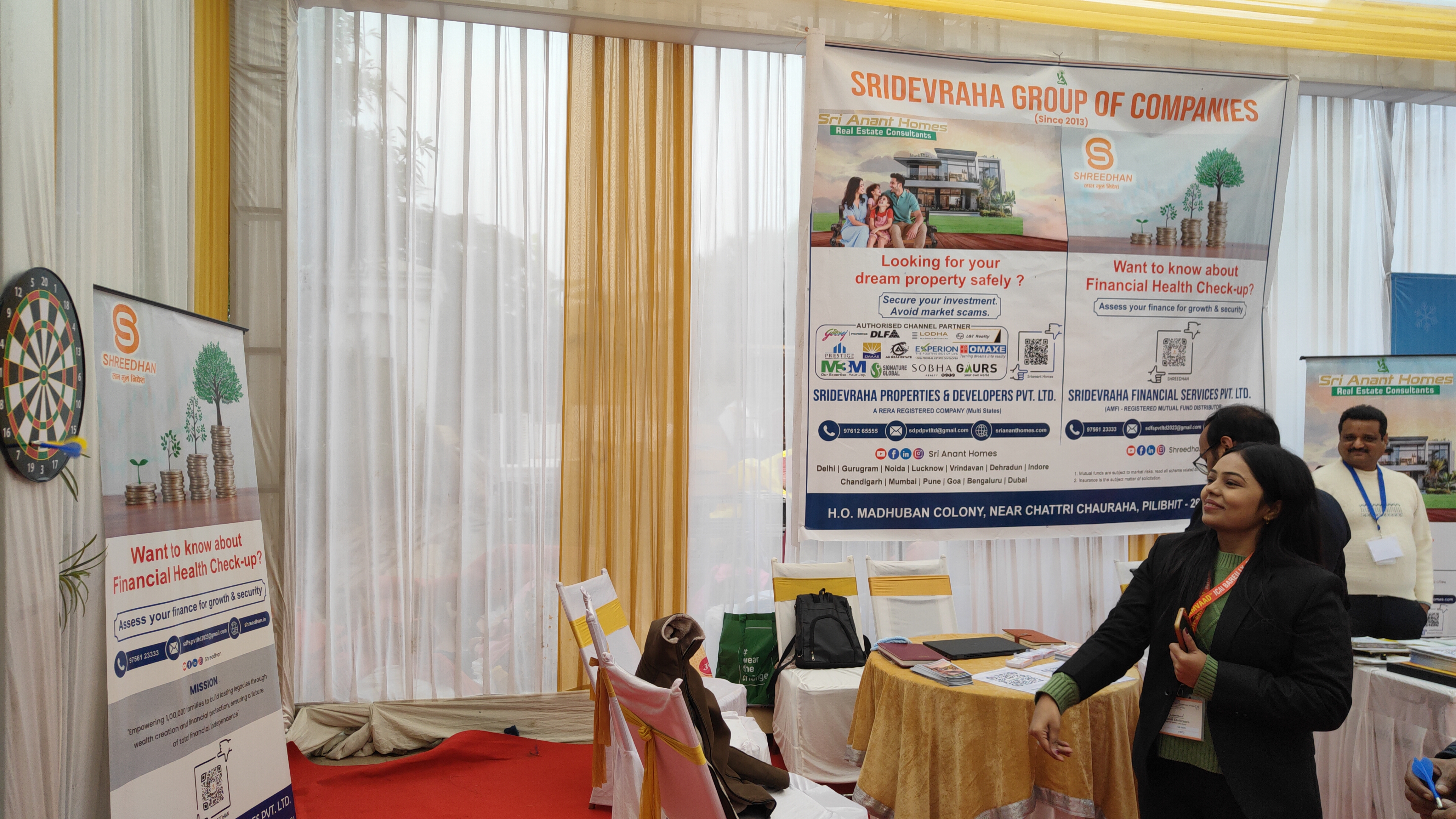 Sri Anant Homes booth