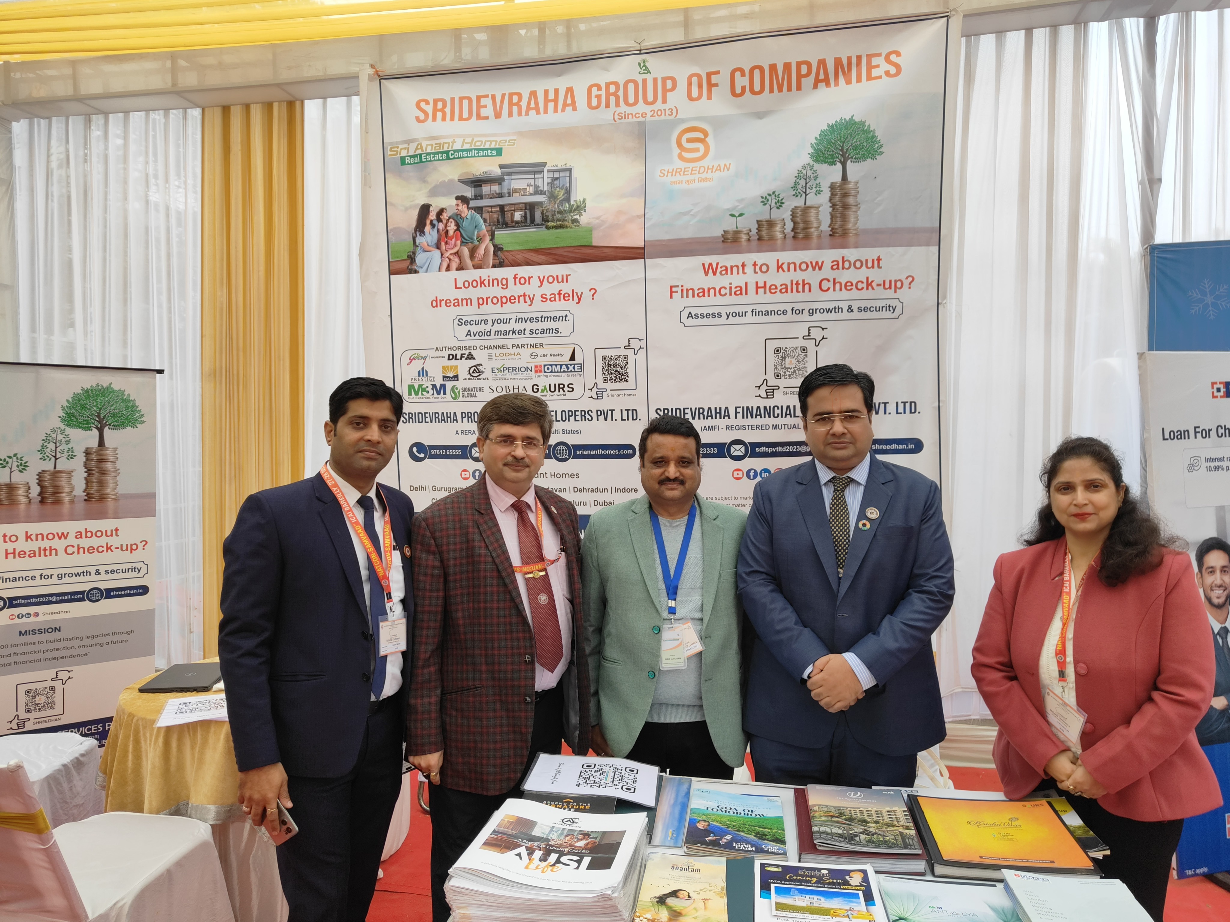 Sridevraha Group of Companies stall