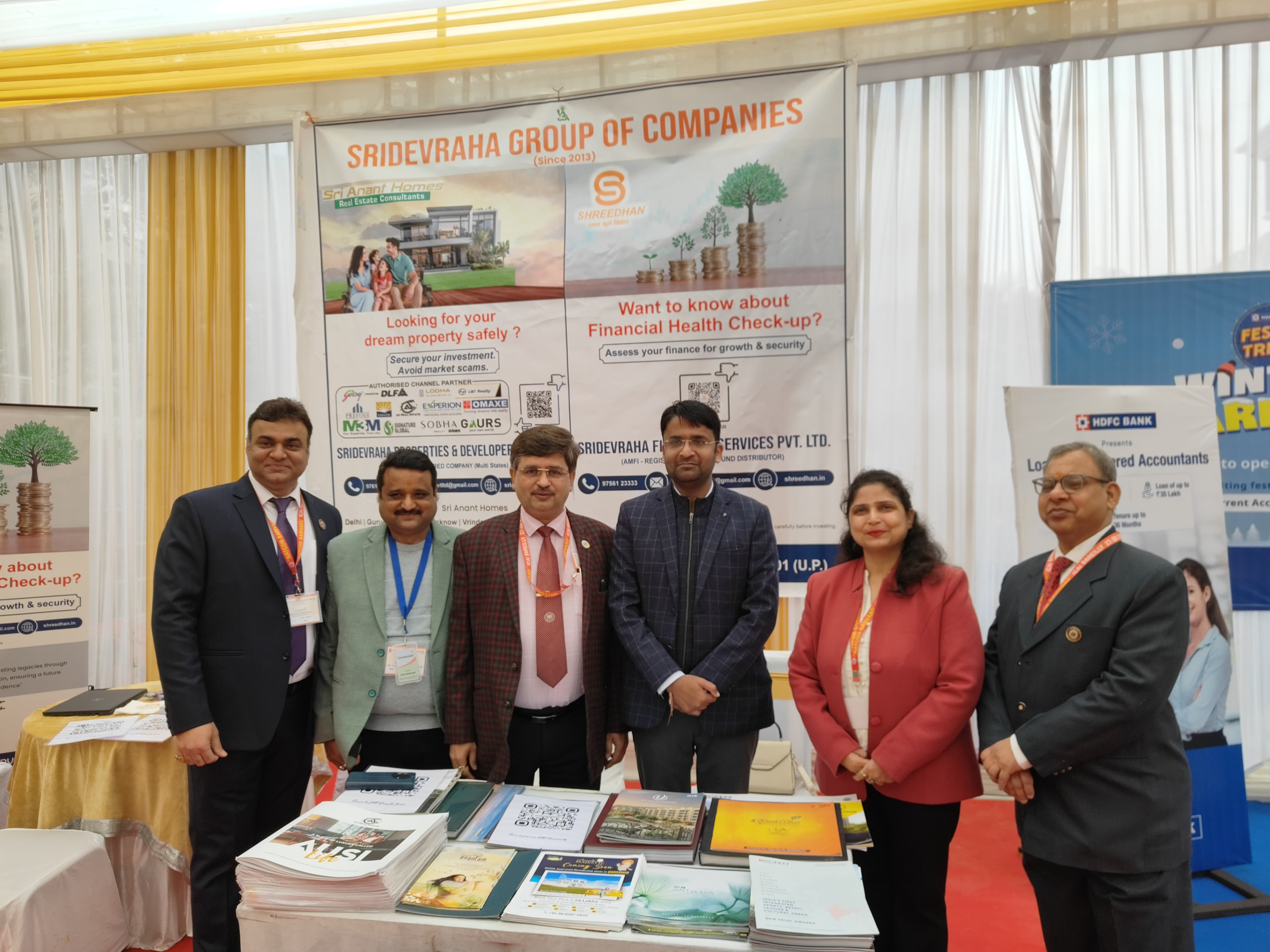 Our exhibition booth