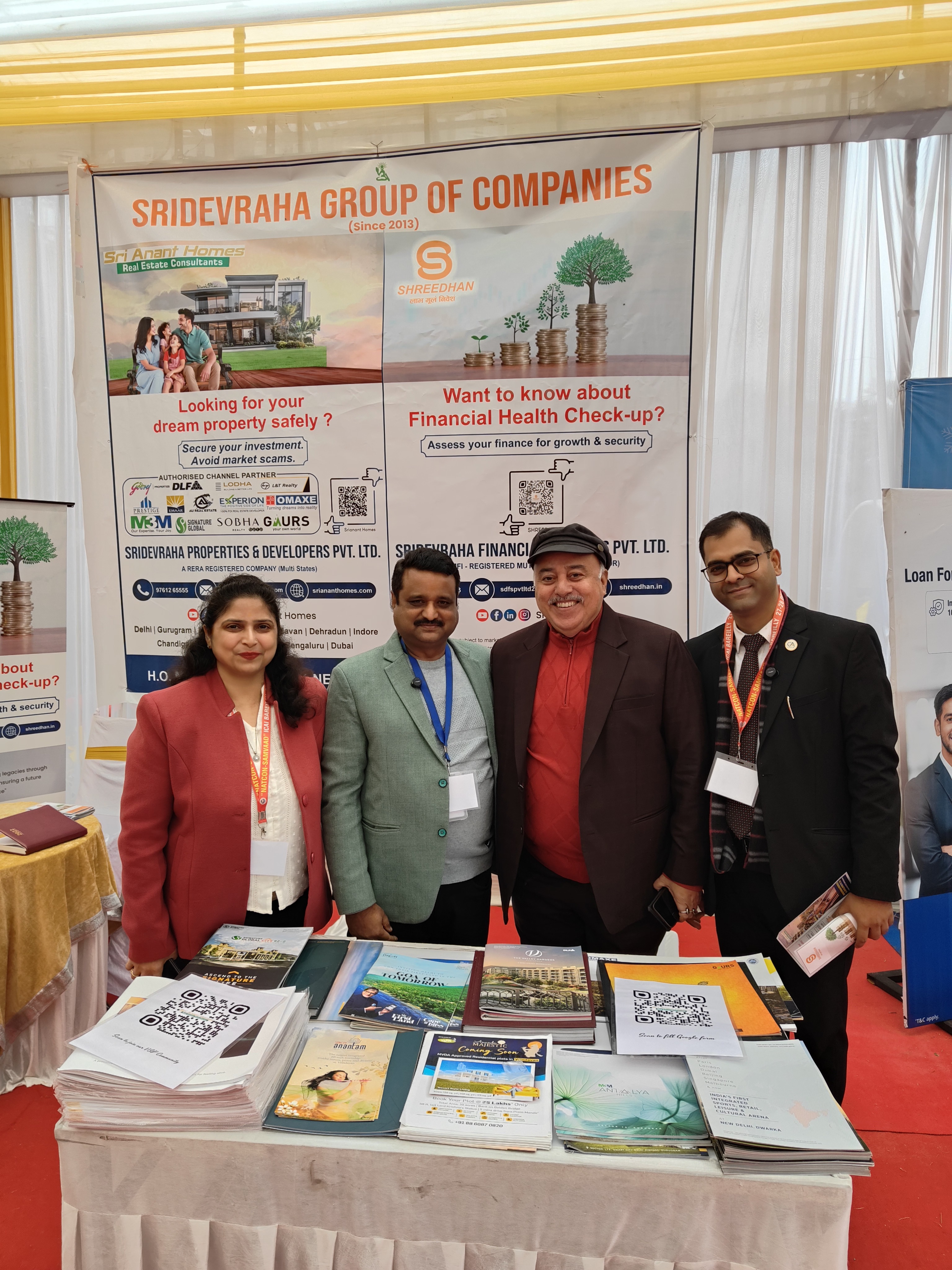 Sri Anant Homes at the event